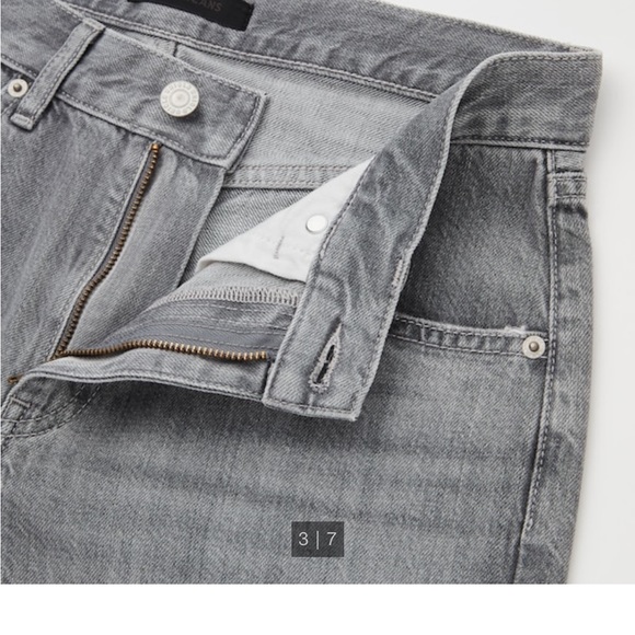 Uniqlo Women Relaxed Tapered Ankle Jeans Size 26 - Picture 3 of 11